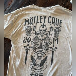 Hanes Mötley Crüe Final Tour Tee Shirt